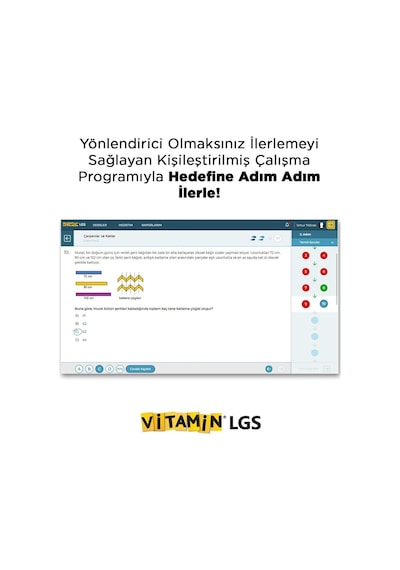 8. Sınıf LGS 2027 Sınava Hazırlık Seti (Sadece Dijital Lisans) 8. Sınıf LGS Tüm Dersler 8.000 Soru 10 Online Deneme Sınavı 30 Canlı Özel Ders + Birebir Sınav Koçluğu