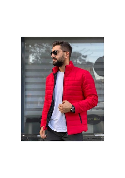 Genel Markalar Onurmen Yeni Sezon Preminyum Kalite Kışlık Modeller Kırmızı Kırmızı