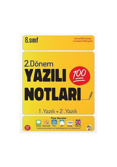 8.sınıf Yazılı Notları 2.dönem 1 Ve 2.yazılı - Tonguç Akademi