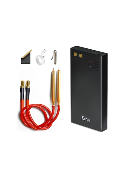 Kerpu Güç Ayarlı Şarjlı Pil Punta Kaynak Makinesi 7500mah