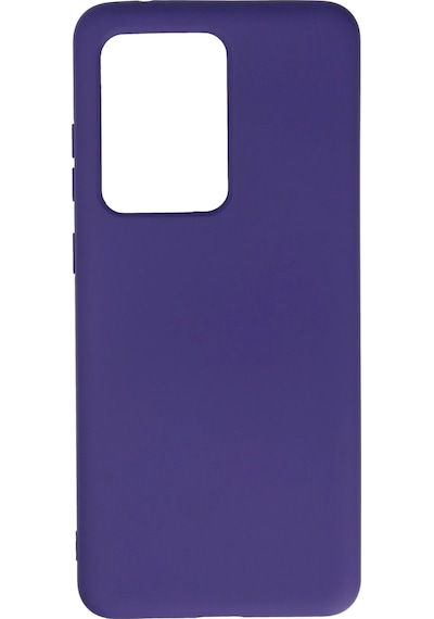 Newface Samsung Galaxy Uyumlu S20 Ultra Kılıf Nano İçi Kadife Silikon Glblseme - 16 - Mor