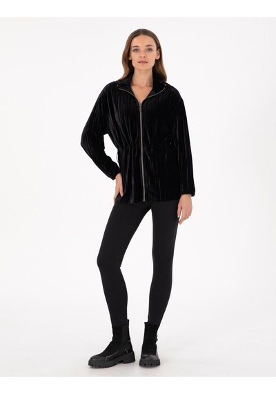 Pierre Cardin Kadın Siyah Hırka Örme 50290970-vr046 Siyah