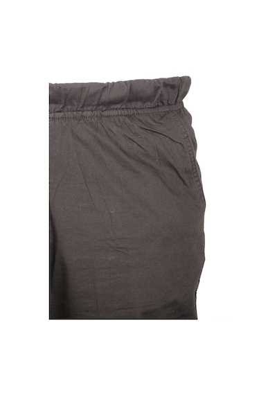 Mode Xl Büyük Beden Erkek Keten Kargo Jogger Valencia 21911 Siyah 001