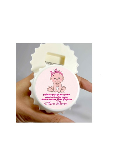 Baskiistiyorumm Hoşgeldin Bebek Açacak Magnet Açacaklı Kapak Şeklinde Magnet (387485215)