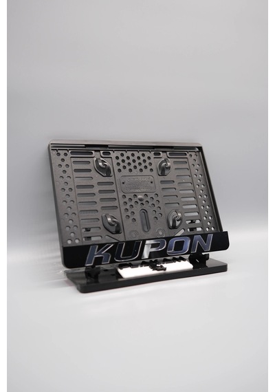 Kupon Gümüş Pleksi Motor Plakalığı - 848647817