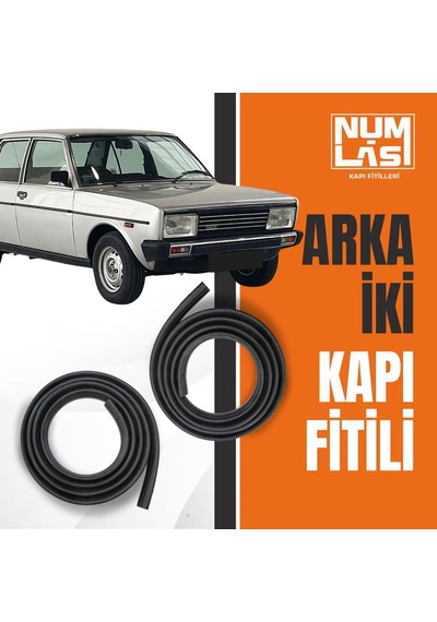 Fiat 131 Arka İki Kapı Fitili-a Kalite-numlas-nm3248