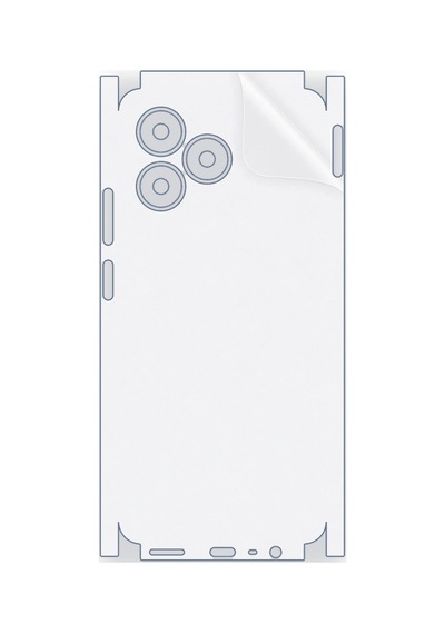 Realme C51 Uyumlu Fullbody Arka Kaplama Hidrojel Koruyucu Film