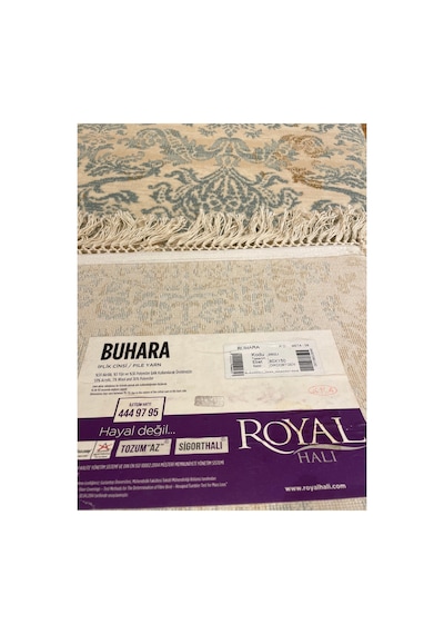 Buhara 2602j Mavi -kahve Halı Çok Renkli