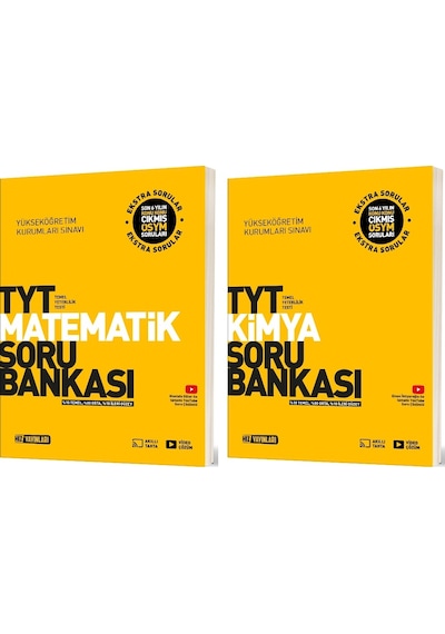 Hız 2025 Tyt Matematik + Kimya Soru Bankası Seti 2 Kitap