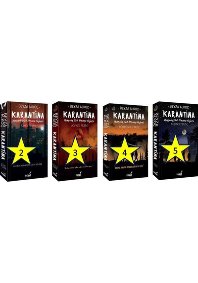 Karantina 2 - 3 - 4 - 5.Perdeler - İndigo Kitap
