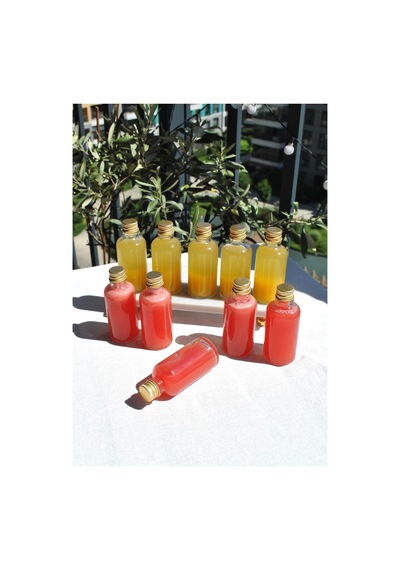 10 Adet 50 Ml Cam Şişe Gold Metal Kapaklı Mini Shot Meyve Suyu İçecek Şişesi