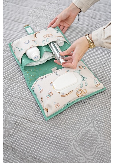 Baby Alt Bakım Çantası Erkek & Organizer & Hurç & 24x40 Cm Çok Renkli - 930624828 Çok Renkli