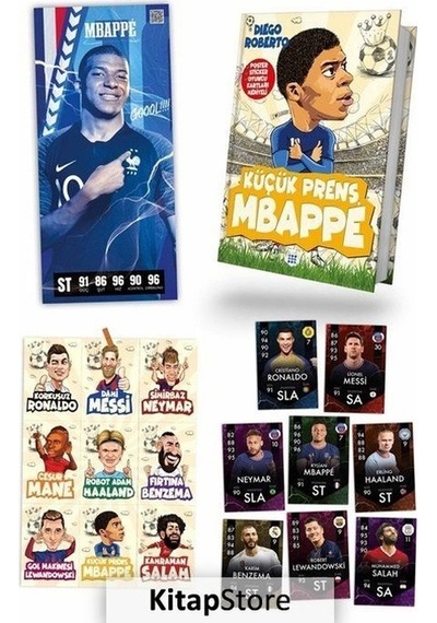 Küçük Prens Mbappe - Efsane Futbolcular - Diego Roberto - Dokuz Yayınları