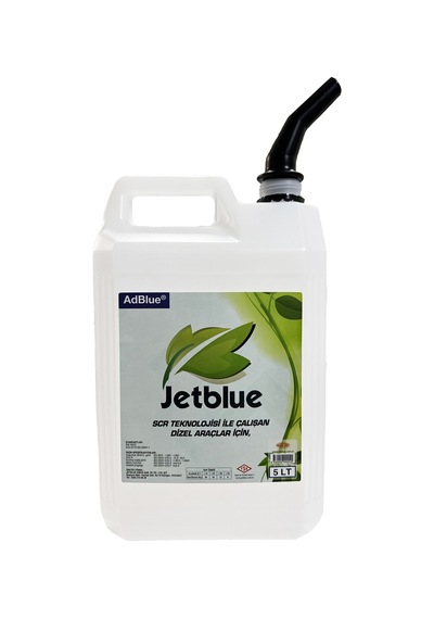Jetblue Adblue Dizel Araçlar Için Emisyon Düşürücü Yakıt Katkısı 5 Litre Üretim Yılı 2024