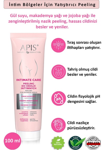 Apis Natural İntim Bakım Peeling 100 ML