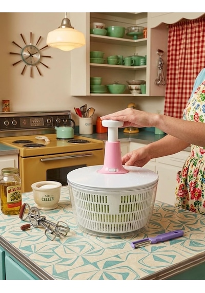 Ludıa 5lt Geniş Hazneli Salata Kurutucu Ve Ergonomik Sebze Soyacağı Set Diğer