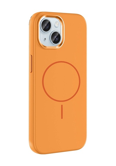 Apple Uyumlu iPad iPhone 14 Kılıf M-safe Şarj Özellikli Metal Kamera Çerçeveli Zore Edi Silikon Kapak Çok Renkli