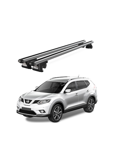 Venüs Nissan X-trail 2014-2020 Uyumlu Gri Ara Atkı Port Bagaj Tavan Barı