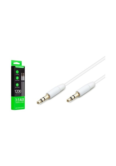 Hadron H4308B Aux Kablo 1.2Mt Beyaz