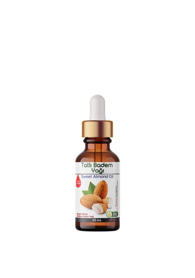 Tatlı Badem Yağı - 30 Ml Soğuk Sıkım Yağ,buhardanlık Esansı,oda Kokusu 30 ML