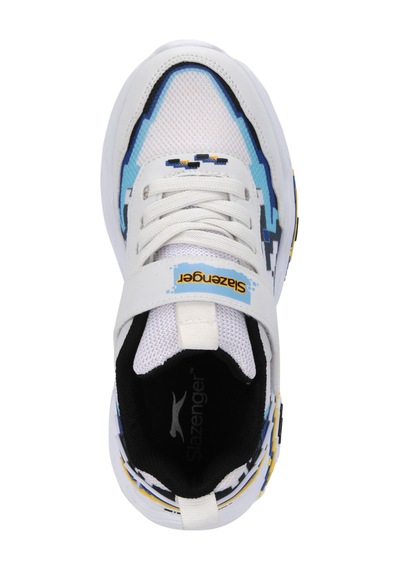 Slazenger Nınja Unisex Çocuk Beyaz / Lacivert Günlük Spor Ayakkabısı