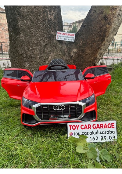 Audi 12 Volt Akülü Araba 1-5 Yaş Kırmızı