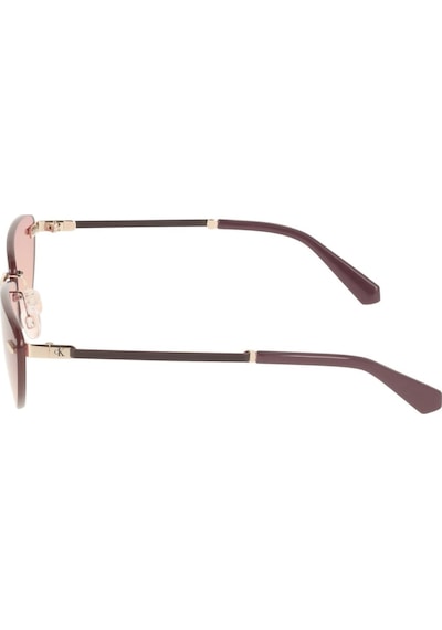 Calvin Klein Jeans Ckj 25208s 727 63 Kadın Cat Eye Degrade Gold Metal Güneş Gözlüğü Altın