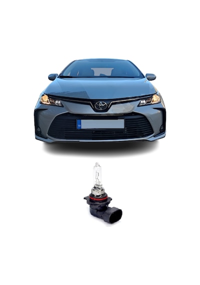 Toyota Corolla Uyumlu 2018-2022 Halojen Oto Ampulü Hır2 9012 Photon