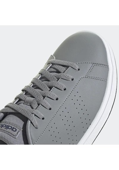 adidas H00534 Advantage Base Erkek Günlük Spor Ayakkabı Gri