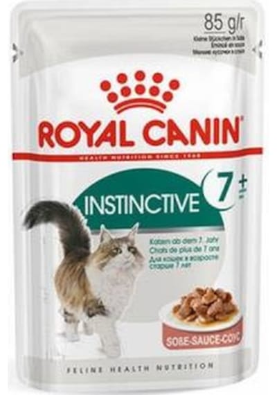 İnstinctive 7+ Gravy Pouch Yaşlı Kedi Konservesi 12 Adet 85 Gr