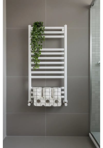 Asılabilir Havlupan Düzenleyici Banyo Havluluk Kurutma Sepeti Tuvalet Kağıdı Organizeri Krom Krom