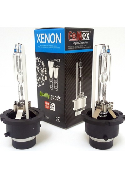 Femex Xenstart Hıd D2S Xenon Oto Ampul 4300K 2 Adet 4400Lumen