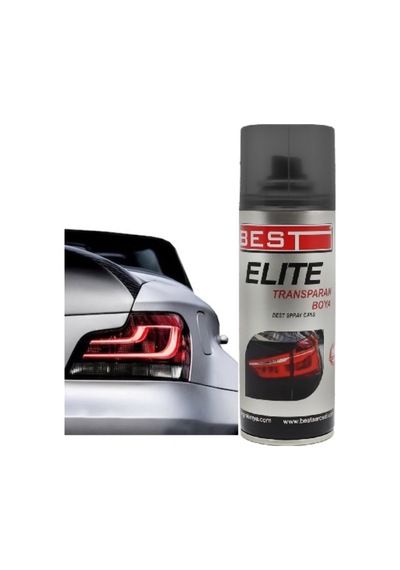 Best Elite Transparan Far Boyası 200 Ml Siyah 1434
