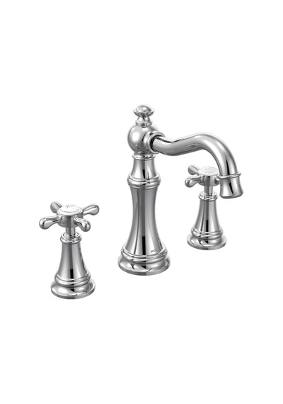 Moen Weymouth Krom İki Saplı Yüksek Arklu Geniş Banyo Bataryası, Diğer