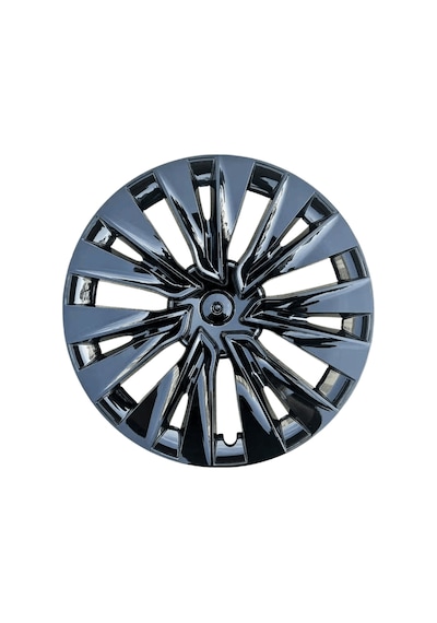 Red Lion Parts Tesla Model Y 2023-2025 Uyumlu 19 İnç Uberturbine Stil Jant Kapağı Seti Parlak Siyah