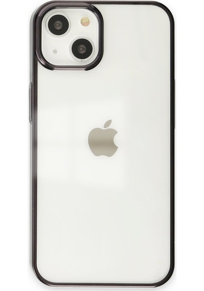 Apple Uyumlu   iPhone 14 Plus Kılıf Element Silikon - Siyah
