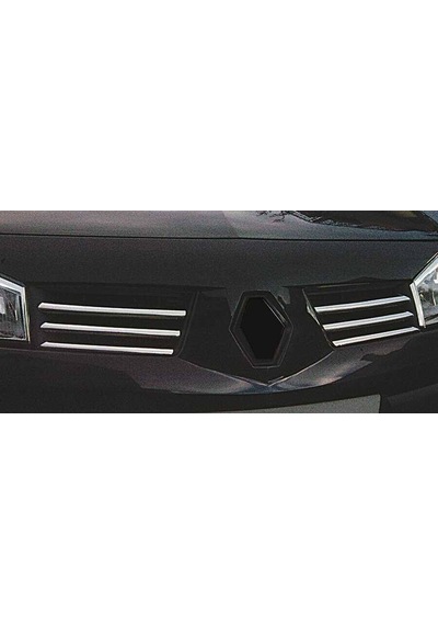 Renault Megane Ön Panjur - Krom 6 Parça 2004-2006 Arası, Hb/sd/sw