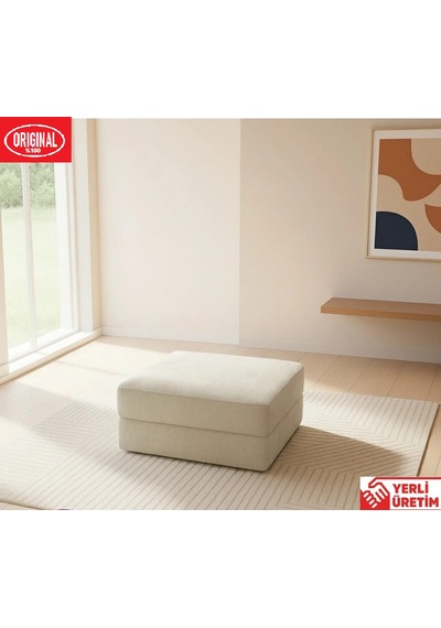 Herev 180x180 Cm 50 Dns Modüler Köşe Koltuk Fitilli Kadife Kumaş, Yatak Olabilen, Modern Tasarım Şark Köşe Krem Herev 180x180 Cm 50 Dns Modüler Köşe Koltuk Fitilli Kadife Kumaş, Yatak Olabilen, Modern Tasarım Şark Köşe Krem