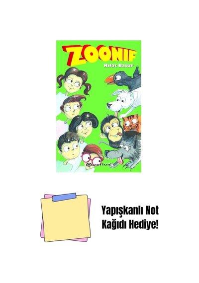 Zoonıf + Yapışkanlı Not Kağıdı