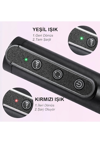 Dailytech Kablosuz Elektrikli Tırnak Törpüsü Şarjlı Profesyonel Manikür Pedikür Cihazı