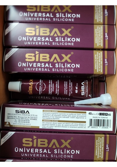 Sibax Şeffaf Silikon