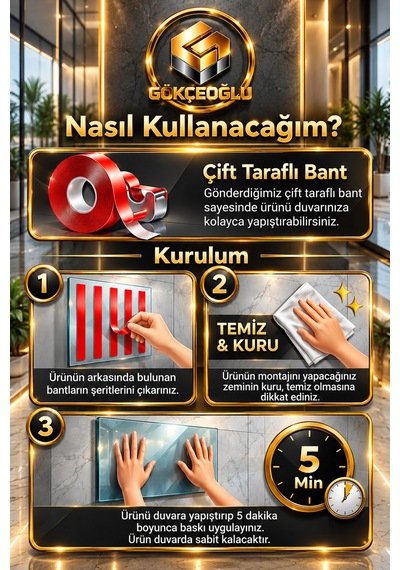 Gökçeoğlu Cam Mutfak Seti 3'lü Set Ocak Arkası Koruyucu Oval Şekilli 52x60 Cm Kesme Tahtası 20x30 Cm 4'lü Bardak Altlığı 10x10 Cm Çok Renkli