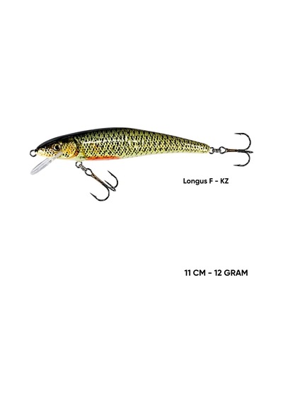 Maket Balık - Rapala - Jaxon Longus F - Kz - 11 Cm 12 Gr