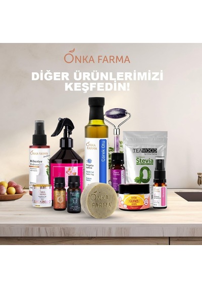 Onka Farma Lavanta Uçucu Yağ%100 Doğal Saf Katkısız Aromaterapi Cilt Bakım Yağı Buhurdanlık Kokusu 10 Ml Diğer