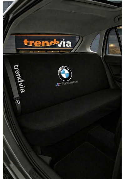 Bmw Logolu Oto Koltuk Kılıfı Ön Arka Set Penye Likralı Universal Koltuk Koruyucu Servis Kılıfı