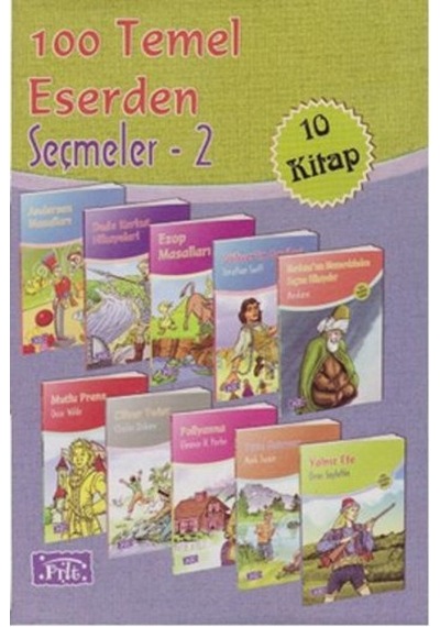 100 Temel Eserden Seçmeler 2 - 10 Kitap- Parıltı Yayınları