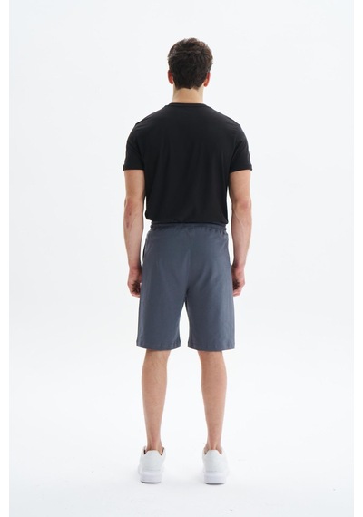 AR-MA Arma Erkek Regular Fit Basic Süprem % 100 Pamuk Cepli Şort Y29504279002 Gri