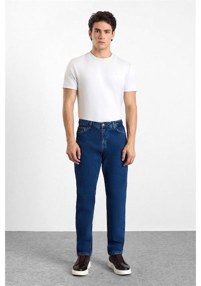 Süvari Lacivert Regular Normal Bel Denim Pantolon Sdn2016600020-m09