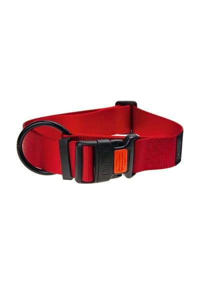 Kilitli Boyun Tasma, Köpek, S 30-45 Cm, Kırmızı Çok Renkli