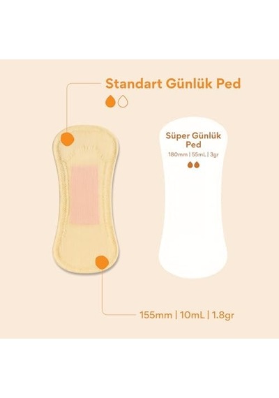30'lu Standart Günlük Ped